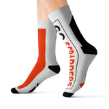 Do More Go Scrappers Black/Orange Sublimation Socks