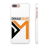 Go Dekalb Bears White Snap Cases