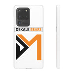 Go Dekalb Bears White Snap Cases