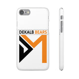 Go Dekalb Bears White Snap Cases