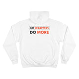 Go Scrappers Do More Orange/Black Champion Hoodie