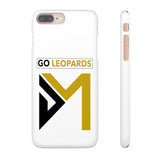 White Go Leopard Snap Cases