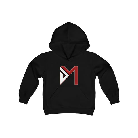 Youth Do More Red/White Heavy Blend Hooded Sweatshirt