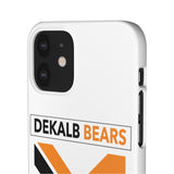 Go Dekalb Bears White Snap Cases