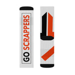 Do More Go Scrappers Black/Orange Sublimation Socks