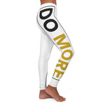 White Do More Leopard Women's Spandex Leggings Unique