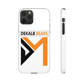 Go Dekalb Bears White Snap Cases