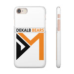 Go Dekalb Bears White Snap Cases