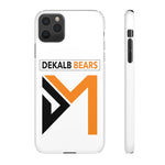 Go Dekalb Bears White Snap Cases