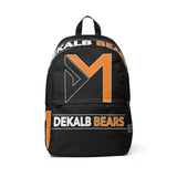 Go Dekalb Bears LIMITED EDITION Black Custom Unisex Fabric Backpack