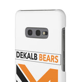 Go Dekalb Bears White Snap Cases