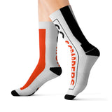 Do More Go Scrappers Black/Orange Sublimation Socks