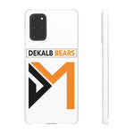 Go Dekalb Bears White Snap Cases