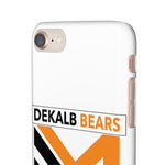 Go Dekalb Bears White Snap Cases