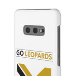 White Go Leopard Snap Cases