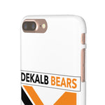 Go Dekalb Bears White Snap Cases