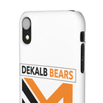 Go Dekalb Bears White Snap Cases