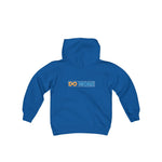 Youth Do More Blue/Gold  Heavy Blend Hooded Sweatshirt