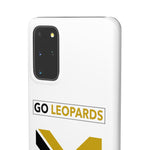 White Go Leopard Snap Cases