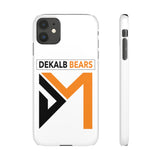 Go Dekalb Bears White Snap Cases