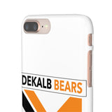 Go Dekalb Bears White Snap Cases