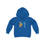 Youth Do More Blue/Gold  Heavy Blend Hooded Sweatshirt