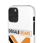 Go Dekalb Bears White Snap Cases