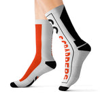 Do More Go Scrappers Black/Orange Sublimation Socks