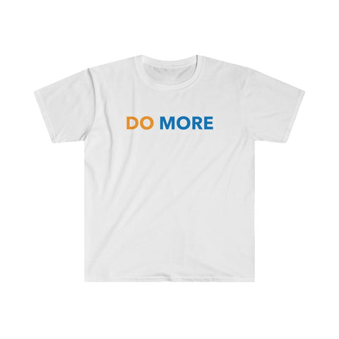 Do More Blue/Gold Unisex Softstyle T-Shirt