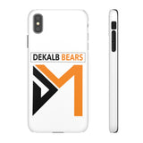 Go Dekalb Bears White Snap Cases