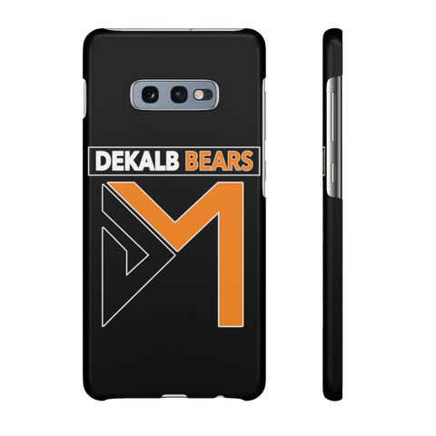 Go Dekalb Bears Black Snap Cases