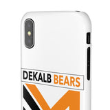 Go Dekalb Bears White Snap Cases