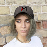 Do More Red/Black Unisex Twill Hat