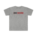 Do More Red/BlackUnisex Softstyle T-Shirt