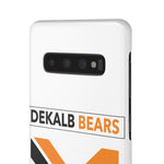 Go Dekalb Bears White Snap Cases