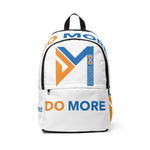 Do More LIMITED EDITION Blue/Gold Unisex Fabric Backpack