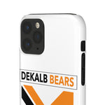 Go Dekalb Bears White Snap Cases