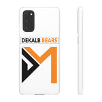 Go Dekalb Bears White Snap Cases