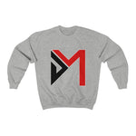 Black/Red Heavy Blend™ Crewneck Sweatshirt