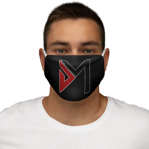 Do More Red/Black Snug-Fit Polyester Face Mask