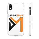 Go Dekalb Bears White Snap Cases