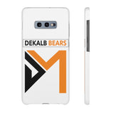 Go Dekalb Bears White Snap Cases