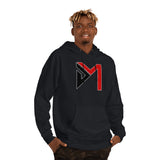 Black/Red Hooded Sweatshirt