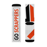 Do More Go Scrappers Black/Orange Sublimation Socks