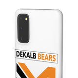 Go Dekalb Bears White Snap Cases