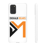 Go Dekalb Bears White Snap Cases