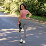 Grey Do More Women's Spandex Leggings Unique