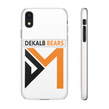 Go Dekalb Bears White Snap Cases